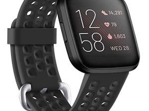 GEAK Sport Bands for Fitbit Versa 2/Versa Bands/Versa Lite Smartwatch