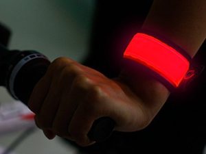 BSEEN LED Light Armband for Running - Glow in The Dark Led Slap Bracelets Sports Safety Event Wristband