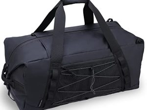 Haimont Heavy Duty Duffel Bag Backpack Water-resistant Convertible Duffle Bag with Backpack Straps for Outdoor Camping