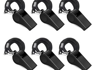 jiaonun 6 Pack Whistles