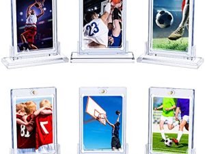 6 Pack Magnetic Card Holders for Trading Cards Protector