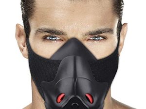 Friorange Sport Workout Training Mask Hypoxic Mask Running Mask Fitness Mask Achieve High Altitude Elevation Effects with 3 Level Air Flow Regulator