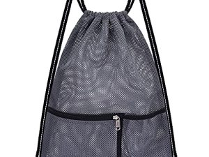 MAY TREE Heavy Duty Mesh Drawstring Bag