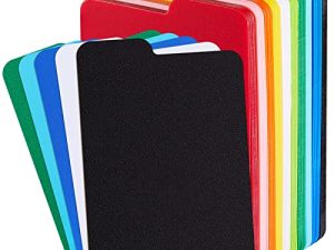 100 Pcs Multicolor Trading Card Dividers Pp Trading Card Page Dividers Playing Card Separator for Office Games Card and Sports Cards Gathering Storage Supplies