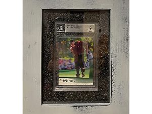Generic Ultimate Graded Sports Card Hanging Wall Mount Protective Display Holder.9.5x7.5 in Frame to Protect and Show Off Rare Standard Sized PSA and BGS Certified Cards and Appraisal Plaque (1