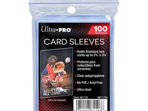 Ultra Pro 100 Pcs Soft Card Sleeves
