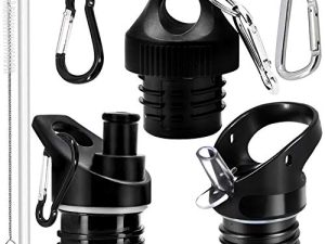 Straw Lid for Hydro Flask Water Bottle 3 Replacment Lids for Hydro Flask 18 21 24 oz Simple Modern Ascent