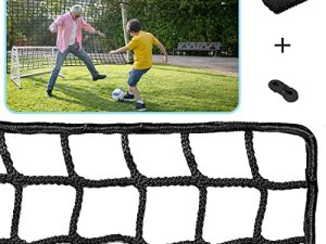 Amazgolf Soccer Backstop Net for Soccer Goal