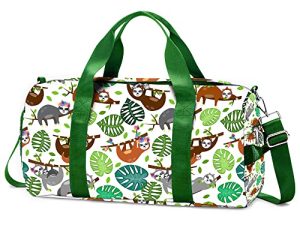 Duffle Bag for Girls Overnight Bag Gymnastics Sports Bag for Kids Dance Bag Girls with Shoe Compartments