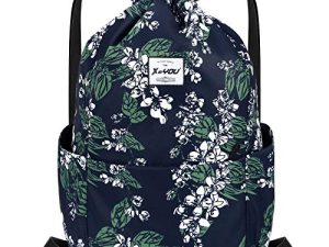 XEYOU Drawstring Sports Backpack Lightweight Gym Yoga Sackpack Shoulder Rucksack Casual Outdoor Daypack for Women and Men