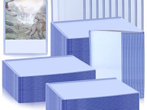 Vmiapxo 100 Pcs 3" x 4" Hard Plastic Card Sleeves