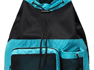 Lohol Mesh Drawstring Backpack with Shoe Bag
