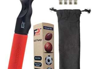 Pifito Ball Pump - Dual Action Hand Air Pump for Soccer Ball