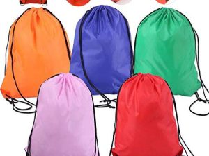 5 Pcs Drawstring Backpack Bags