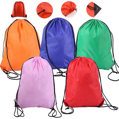 5 Pcs Drawstring Backpack Bags 5 Pcs Drawstring Backpack Bags