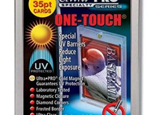 Ultra Pro 35 pt One-Touch Magnet Card Holder with UV Protection