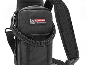 NATURE PIONEOR Neoprene Insulated Water Bottle Holder with Shoulder Strap for 40OZ Sports Water Bottles