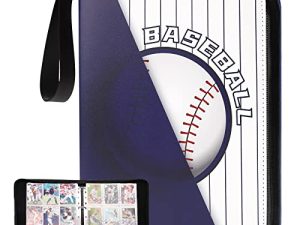 Baseball Card Binder with Sleeves