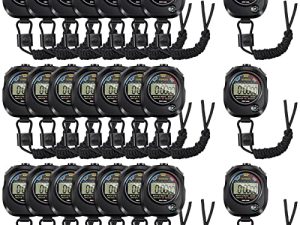 Flutesan 24 Pack Stopwatch Timers for Sports