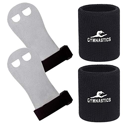 Ninja Sports Gymnastics Hand Grips Wristbands for Girls Kids Youth Ninja Sports Gymnastics Hand Grips Wristbands for Girls Kids Youth