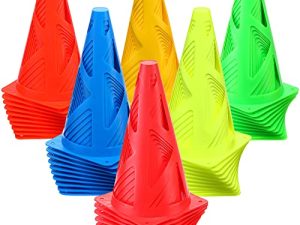 60 Pieces Plastic Agility Cones