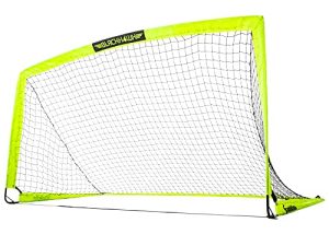 Franklin Sports Blackhawk Backyard Soccer Goal - Portable Kids Soccer Net - Pop Up Folding Indoor + Outdoor Goals