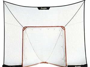 Franklin Sports Lacrosse Backstop Net - Lax Goal Backstop Net for Shooting Training + Practice - Extra Large Durable Net - 12' x 9'