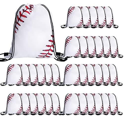 Potchen 36 Pcs Ball Drawstring Bags Sports Gym Bag Unisex Ball String Backpacks for Kids Various Ball Games Party Favors (baseball) Potchen 36 Pcs Ball Drawstring Bags Sports Gym Bag Unisex Ball String Backpacks for Kids Various Ball Games Party Favors (baseball)