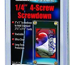 Ultra Pro 1/4" Screwdown Recessed Trading Card Holder ( Packaging May Vary )