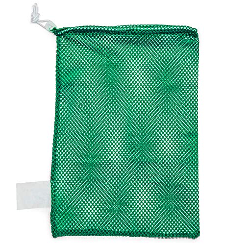 Champion Sports Mesh Sports Equipment Bag - Multipurpose Nylon Drawstring Sack with Lock and ID Tag for Balls Champion Sports Mesh Sports Equipment Bag - Multipurpose Nylon Drawstring Sack with Lock and ID Tag for Balls